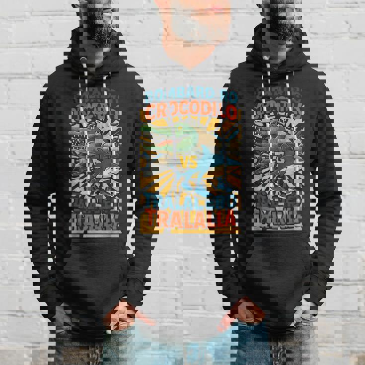 ボンバルディーロクロコダイロs トラレロトララーラ-イタリアンブレインロット パーカー 彼への贈り物