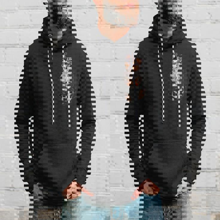 ポケットに入った面白いシェットランドシープドッグ シェルティー愛好家に パーカー 彼への贈り物