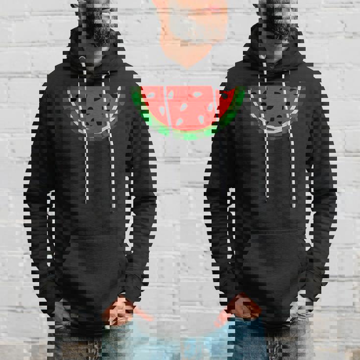 ポケットの中のスイカ かわいいポケットスイカ パーカー 彼への贈り物