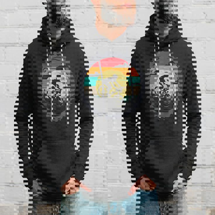 マウンテンバイク サイクリング レトロ ヴィンテージ Mtb 自転車ライダー パーカー 彼への贈り物