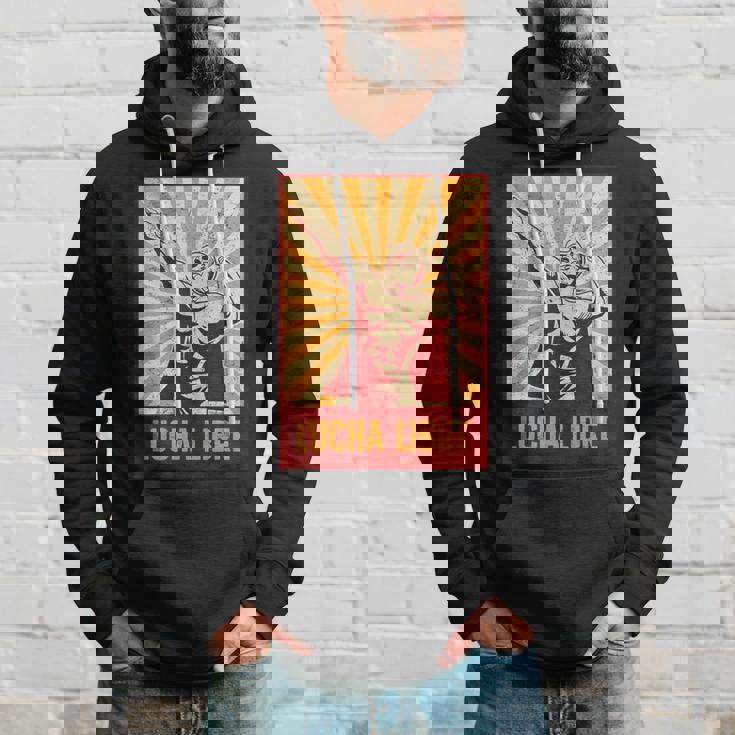 マスク付きレスラー – ルチャリブレ メキシカンレスリング パーカー 彼への贈り物