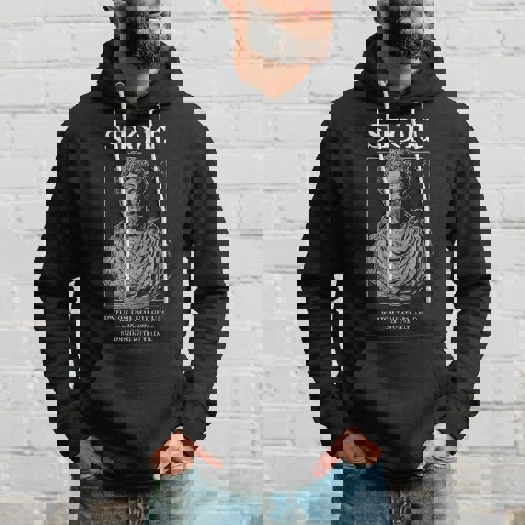 マルクス アウレリウス ストイシズム人生の美しさについての哲学の名言 パーカー 彼への贈り物