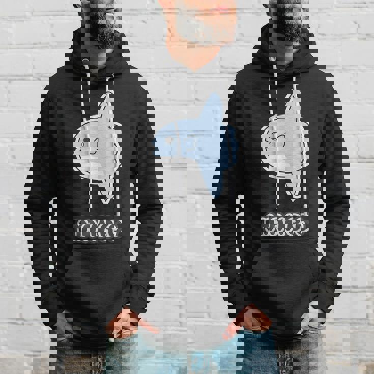 マンボウ Manbo【どうぶつフレンズ】魚 ゆるくて かわいい キャラクター イラスト パーカー 彼への贈り物