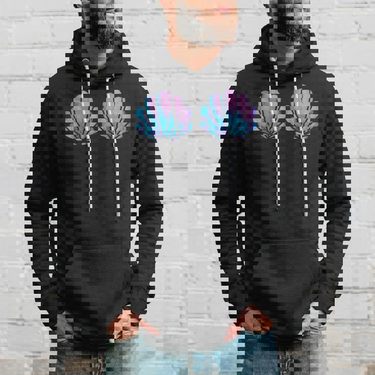 マーメイド貝殻シャツ 貝殻ビキニ 水着 ブラシャツ パーカー 彼への贈り物