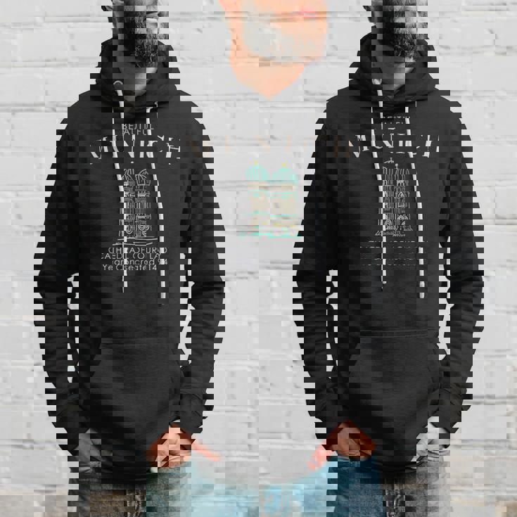 ミュンヘン、バイエルン、ドイツ、フラウエンキルシェの塔 パーカー 彼への贈り物