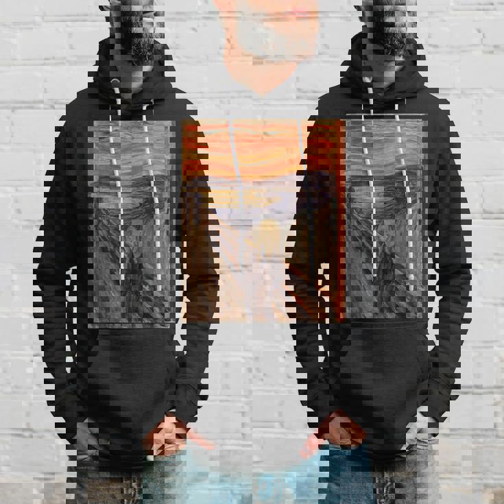 ムンクの叫び【世界の名画】エドヴァルド・ムンク Edvard Munch 美術館アート パーカー 彼への贈り物