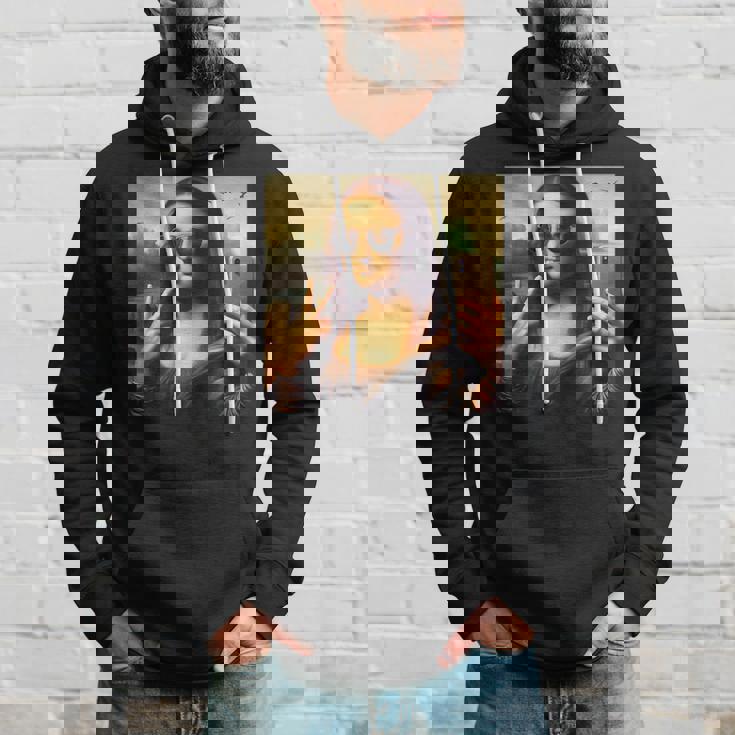 モナリザ・サングラスとセルフィー パーカー 彼への贈り物