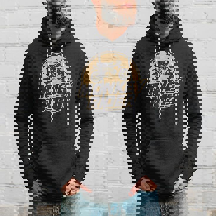 モンキーバイクライダーレトロクラシック原付オートバイtシャツ パーカー 彼への贈り物