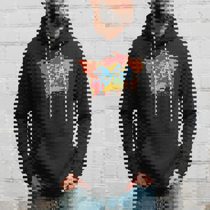 モンテッソーリ大陸の地図 パーカー 彼への贈り物