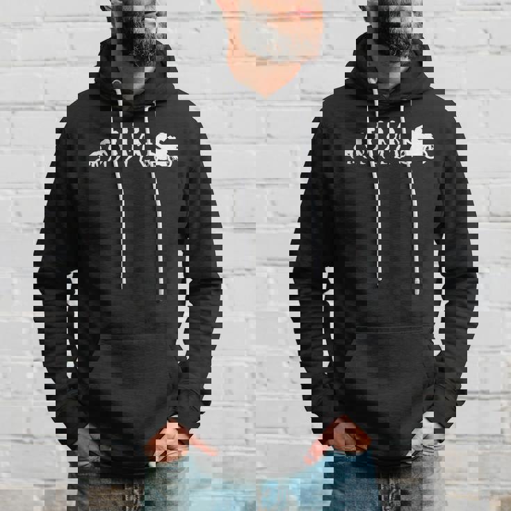 モーターサイクリスト バイカーの進化バイク パーカー 彼への贈り物