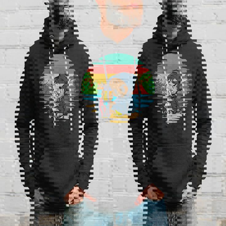 ヤシ、ビーチ、海、寒さ、太陽。 パーカー 彼への贈り物