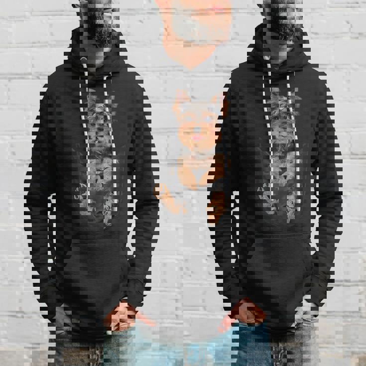 ヨークシャーテリアをポケットに入れて、ヨーキー犬愛好家に。 パーカー 彼への贈り物