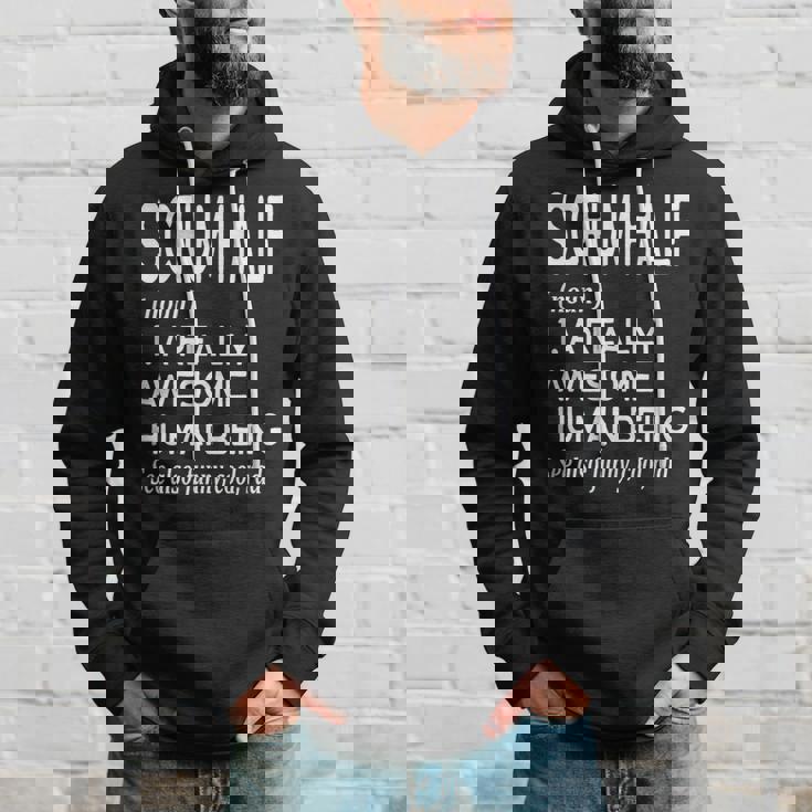 ラグビー選手の定義 面白い スクラムハーフ パーカー 彼への贈り物