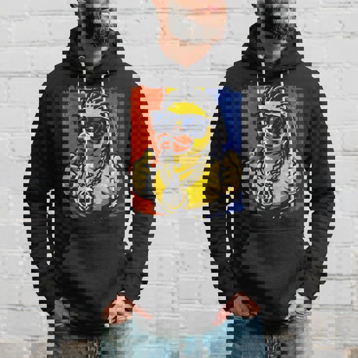 ラッパー ラバーダック ヒップホップ アヒル パーカー 彼への贈り物