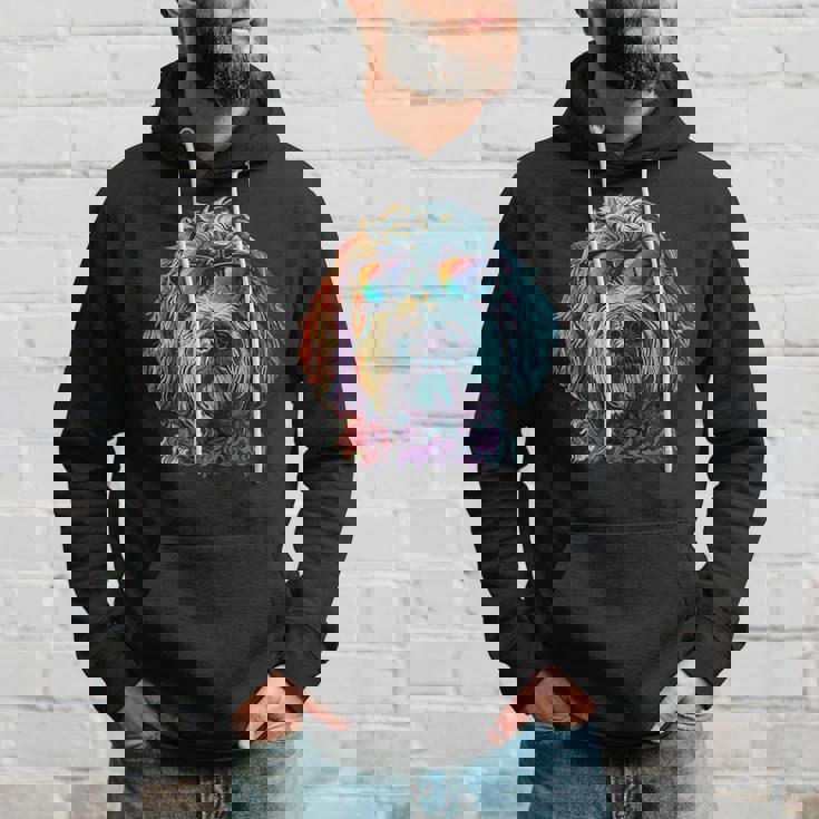 ラブラドゥードル・ドゥードル・ママ 犬 犬のママ 毛皮の友達 パーカー 彼への贈り物