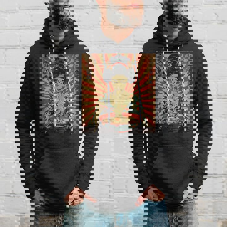 ラーメンをすする芸者 パーカー 彼への贈り物