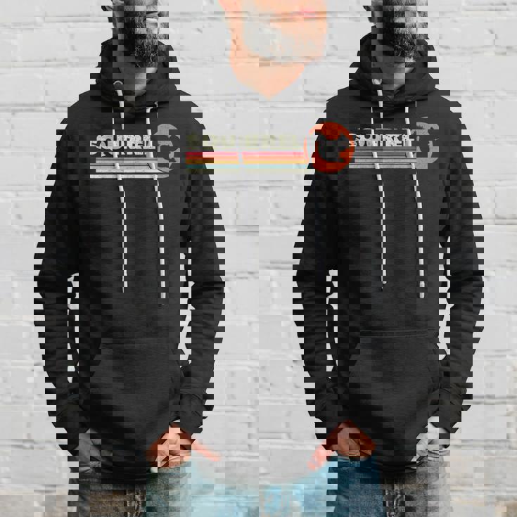 リス ヴィンテージ キッズ メンズ レディース レトロ シマリス パーカー 彼への贈り物