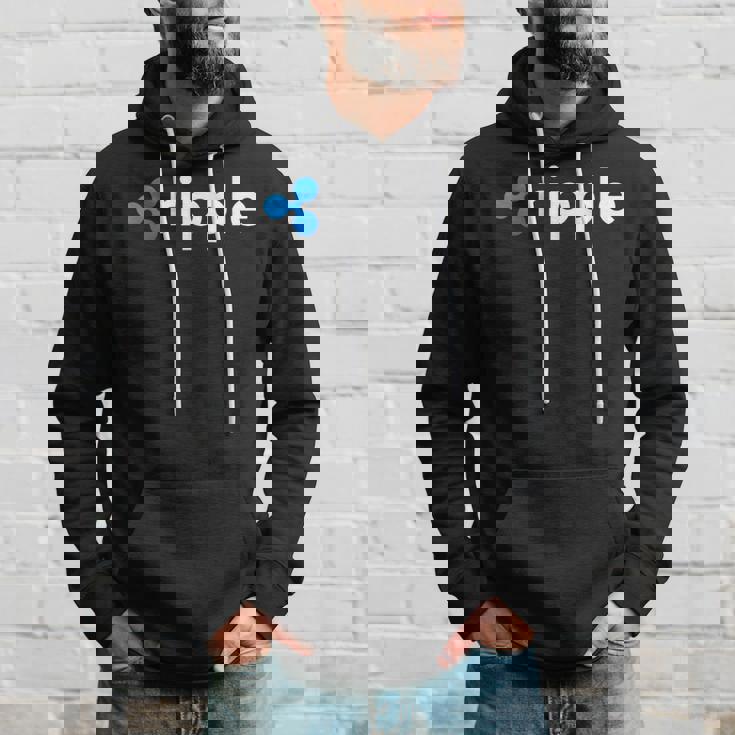 リップルロゴ クリプトxrpコイン 暗号通貨 パーカー 彼への贈り物