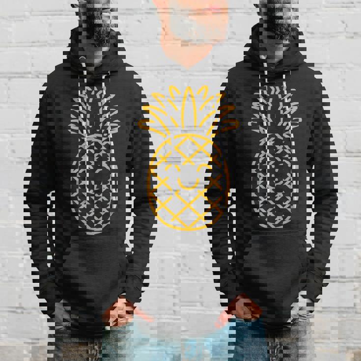 リトル パイナップル フルーツ 面白くてかわいいミニマリストのシンプルなパイナップル パーカー 彼への贈り物