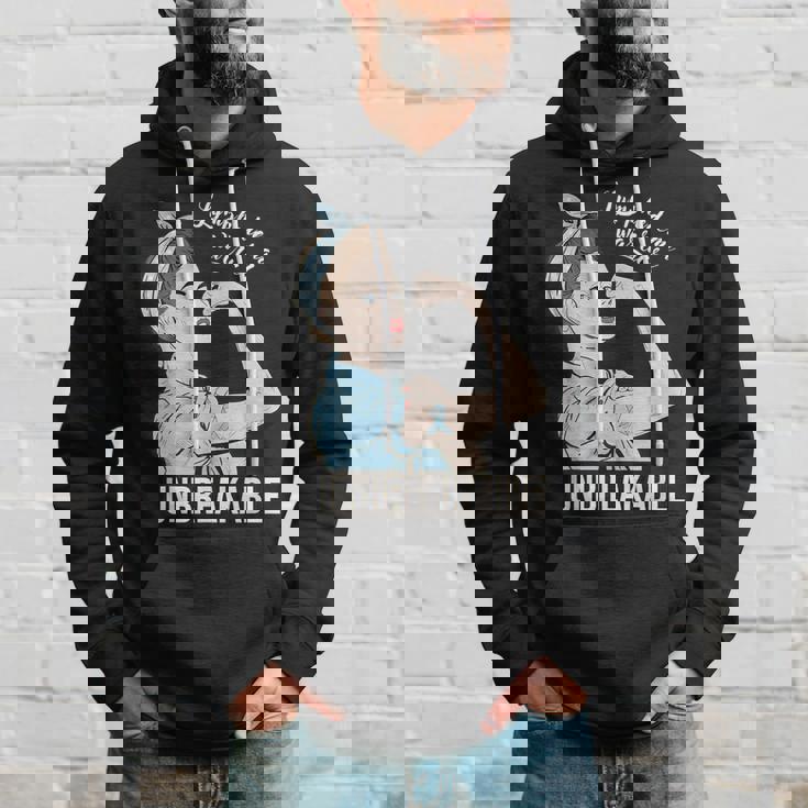 リンパ浮腫の意識 彼女の戦士 壊れないサポート パーカー 彼への贈り物