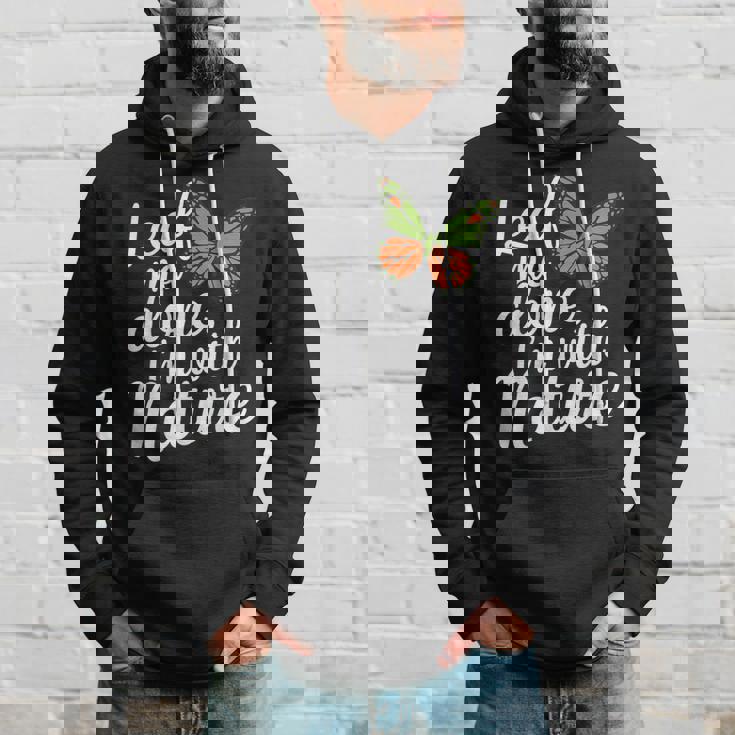 リーフ・ミー・アローン・ネイチャー・デザイン パーカー 彼への贈り物