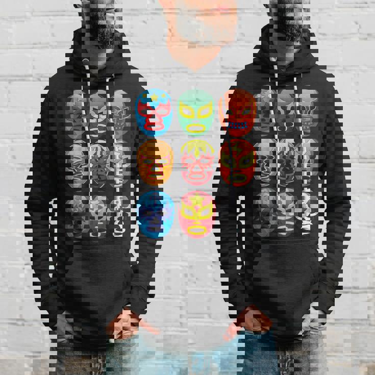 ルチャリブレ レスラーマスク かわいいフリーファイティングギフト パーカー 彼への贈り物