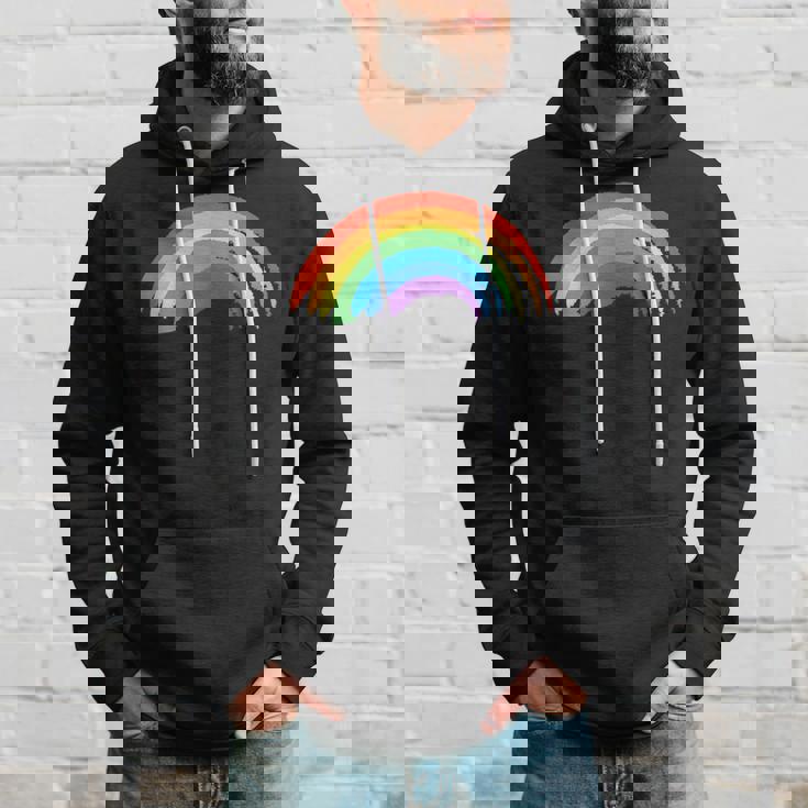 レインボーデザイン レインボー パーカー 彼への贈り物