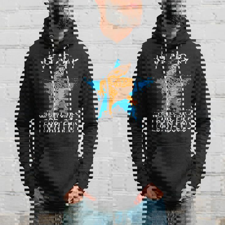 レオパード・ゲッコーが大好きな男の子です。トカゲ 爬虫類 ヒョウモントカゲモドキ パーカー 彼への贈り物