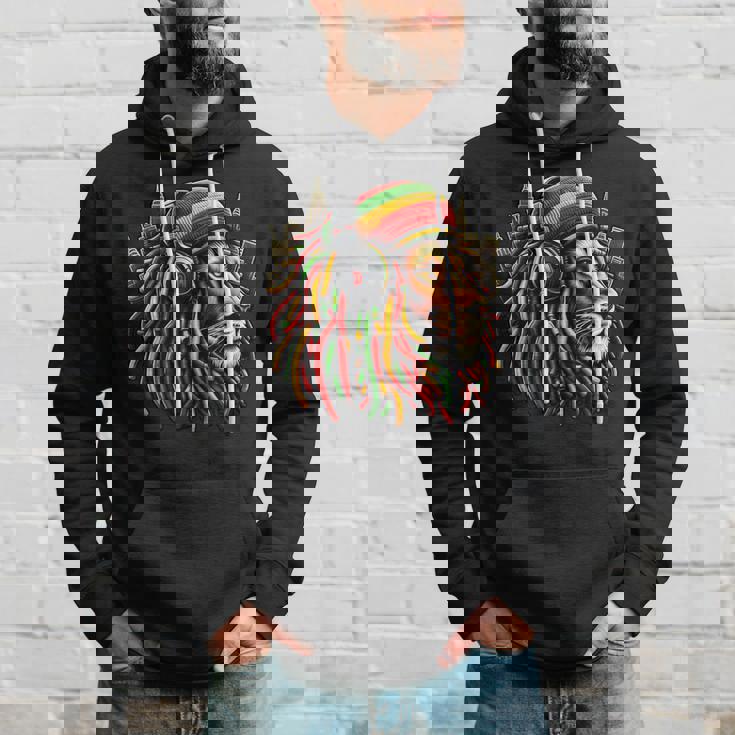 レゲエ服 メンズ ルーツ ラスタライオン 420 ジャマイカ パーカー 彼への贈り物