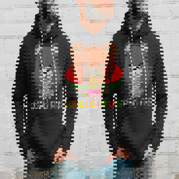 レッサーパンダ食べるラーメン5 パーカー 彼への贈り物