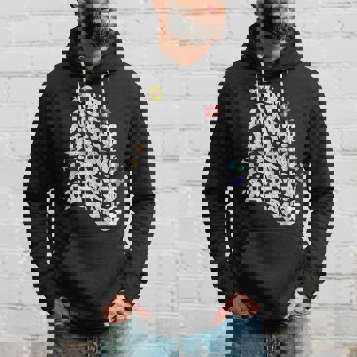 レトロ グルーヴィーなイム リンナ やってる リンナ 物事 面白い 母の日 パーカー 彼への贈り物