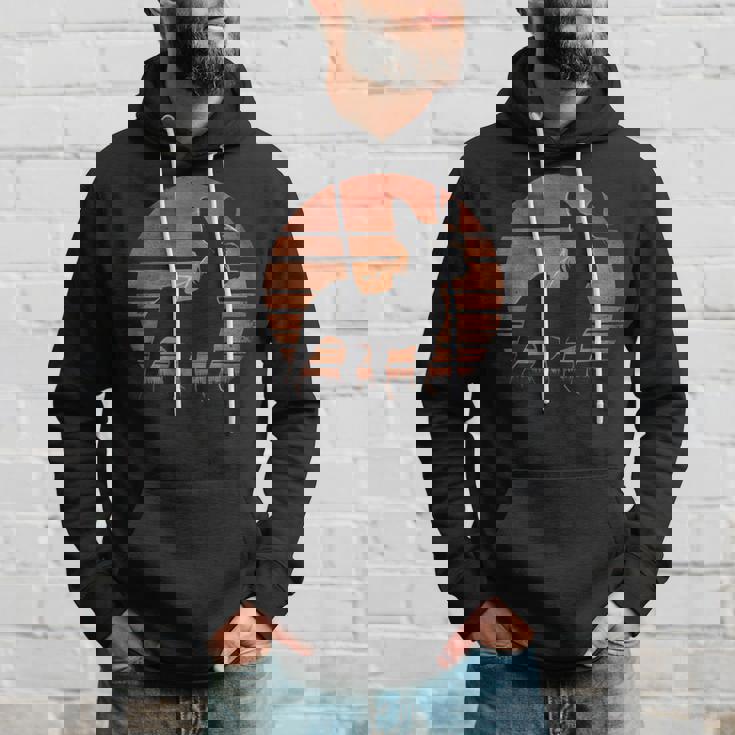 レトロ デザイン フレンチ ブルドッグ パーカー 彼への贈り物