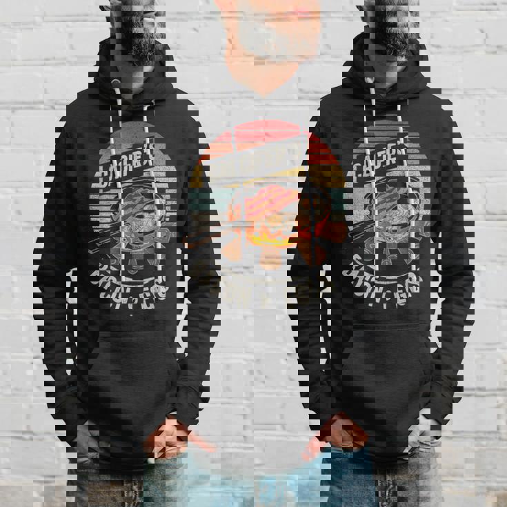 レトロ ヴィンテージ カルシファーのベーコンと卵料理 食品愛好家 パーカー 彼への贈り物