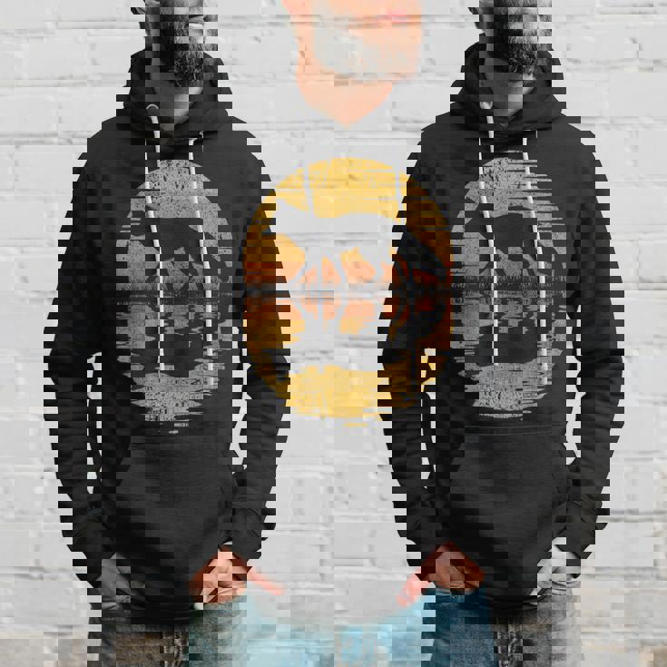 レトロ ヴィンテージ キツネ 反射 70年代 80年代 犬 動物 パーカー 彼への贈り物