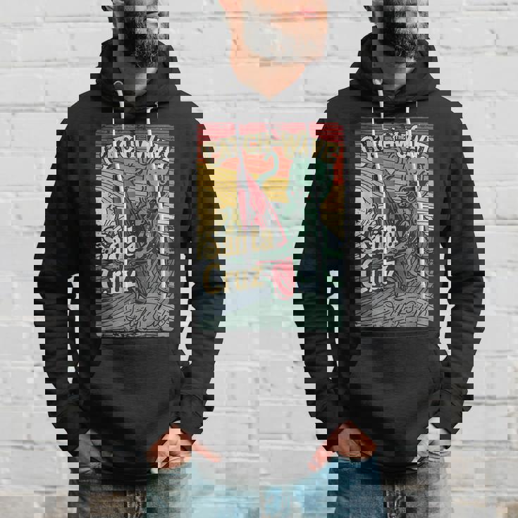 レトロ ヴィンテージ サーフ クラブ オクトパス Ca サンタクルーズ パーカー 彼への贈り物