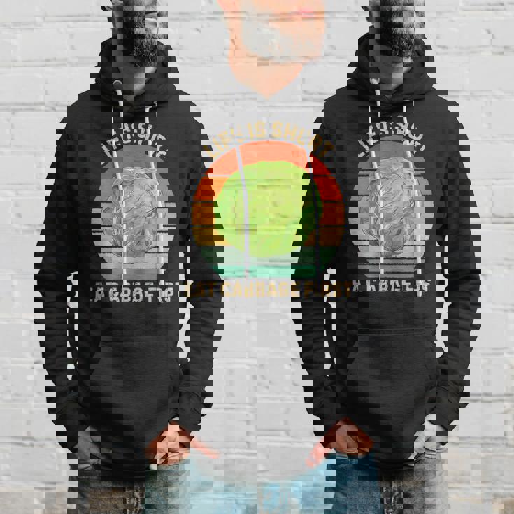 レトロ生活は短い。キャベツはじめてのキャベツ料理好き パーカー 彼への贈り物