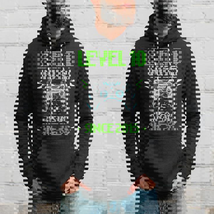 レベル 10 アンロック 素晴らしい 2015 ビデオゲーム 10歳の誕生日 パーカー 彼への贈り物