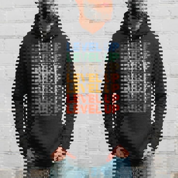 レベルアップ ビデオゲーム ゲーム レトロ ゲーマー パーカー 彼への贈り物