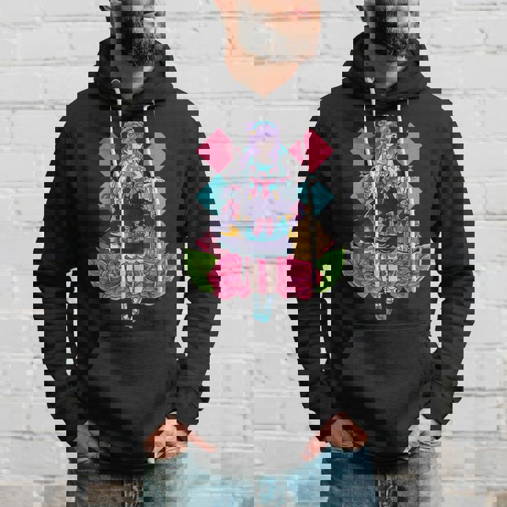 ロリータファッションをテーマにした鳥かごアニメデザイン パーカー 彼への贈り物