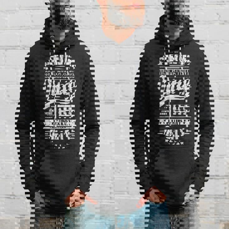 ヴィンテージ 1955 男性用 レトロ 面白い 1955 誕生日 パーカー 彼への贈り物