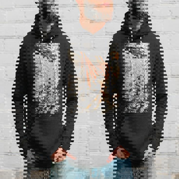 ヴィンテージ タコ Ufo Uap エイリアン タコ タコ パーカー 彼への贈り物