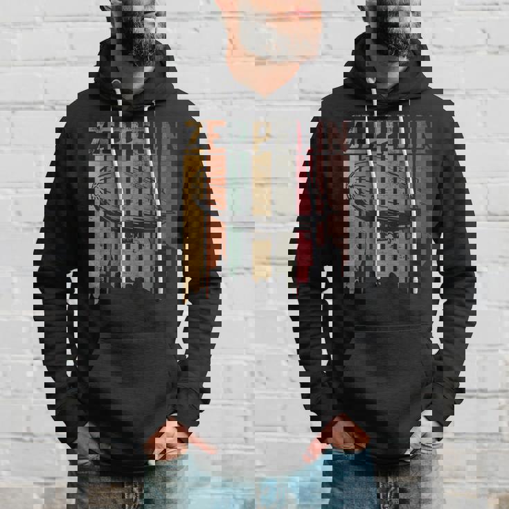 ヴィンテージ レトロ ツェッペリン 飛行船 アンティーク調 パーカー 彼への贈り物