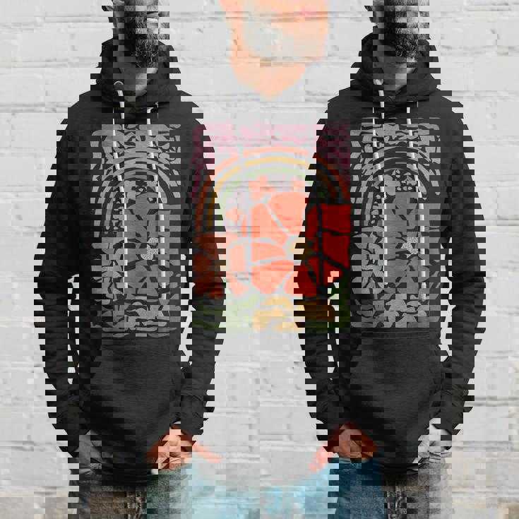 ヴィンテージフラワーレトロルックナチュラルヒッピーバイブ。 パーカー 彼への贈り物