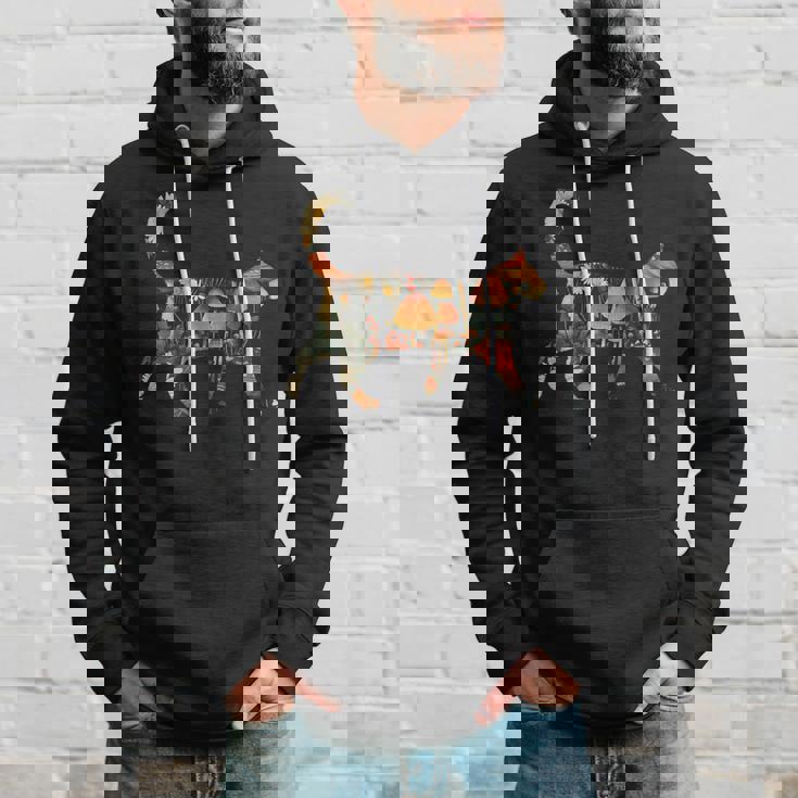 ヴィンテージ・シルエット きのこ草原 コタゴラス・キャット パーカー 彼への贈り物