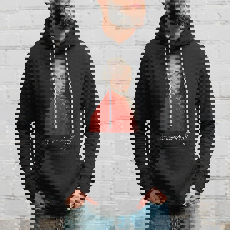 ヴォルフガング・アマデウス・モーツァルト 作曲家 シグネチャー クラシック音楽 パーカー 彼への贈り物