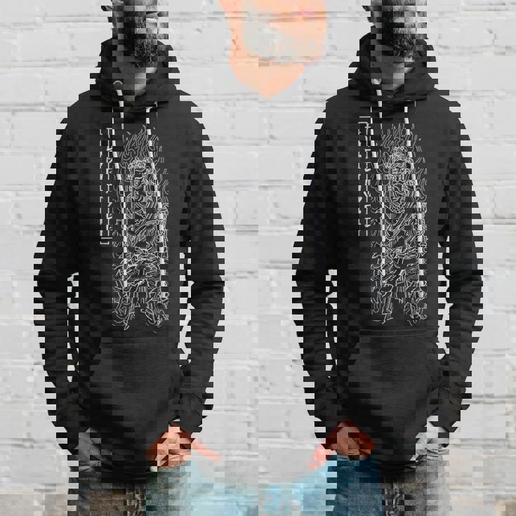 不動明王 不動尊 守護者 精神性 智慧 パーカー 彼への贈り物