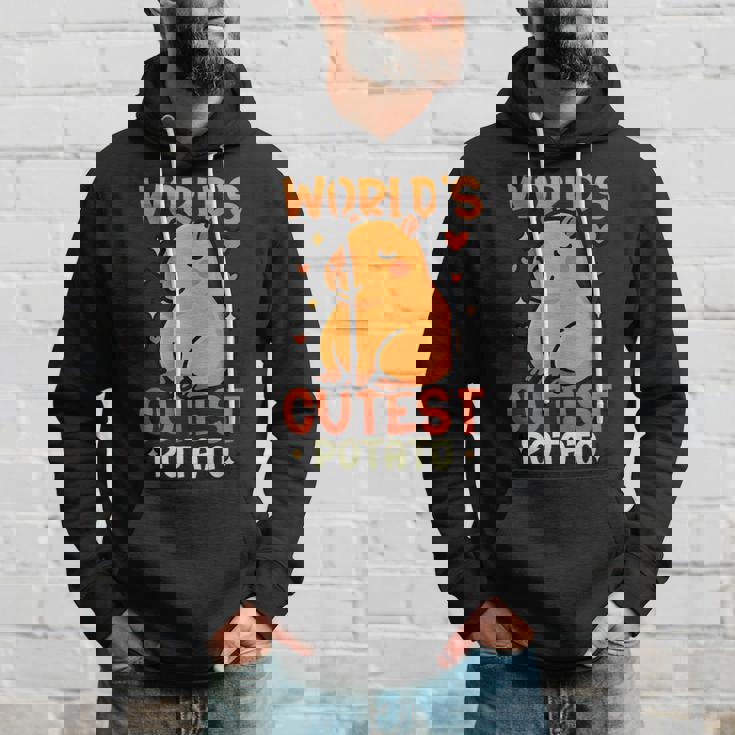 世界一かわいいポテトカピバラ パーカー 彼への贈り物