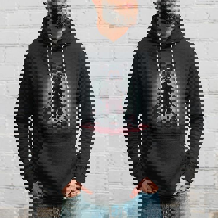 中世の武器 ミッキー怖いホラー パーカー 彼への贈り物