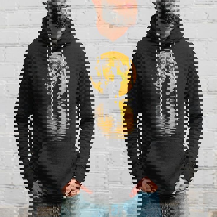 中秋節月 うさぎ シルエット 月餅 恋人 パーカー 彼への贈り物