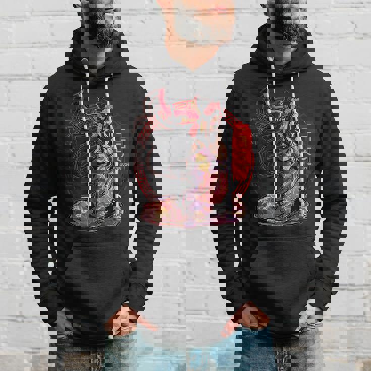 二口恩納怪獣妖怪 古代日本神話 神々 パーカー 彼への贈り物